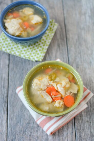 Turkey Dumpling Soup 2
