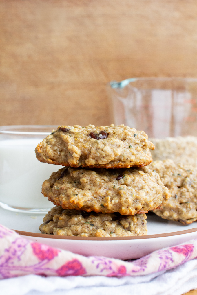banana cookies with oats