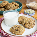 banana oat cookies