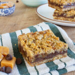caramel chocolate bars square