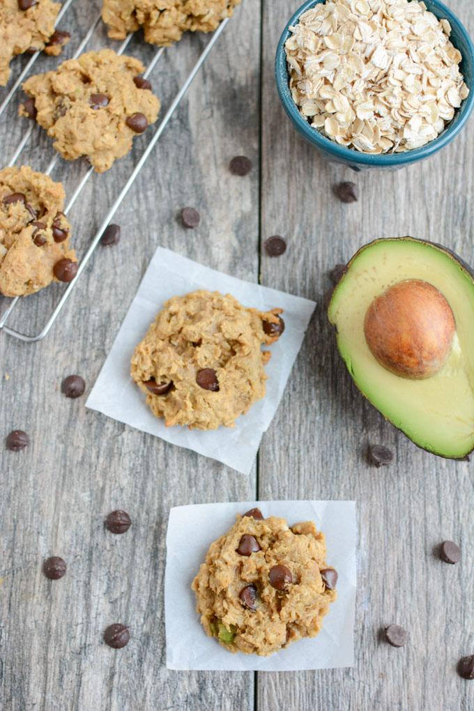 Peanut Butter Avocado Cookies 4 These Peanut Butter Avocado Cookies are gluten-free, dairy-free and packed with healthy fats! Enjoy one for an afternoon snack or for dessert after dinner!