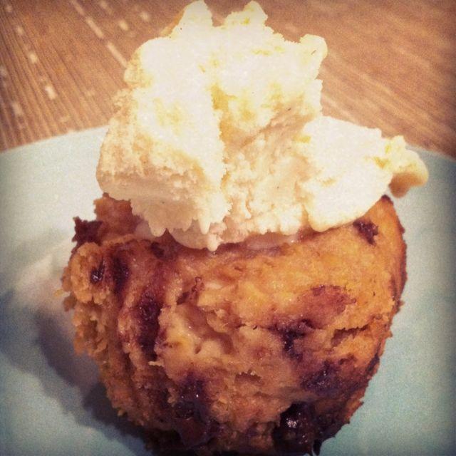 You're just 5 minutes away from an easy Sweet Potato Microwave Muffin that's perfect for breakfast or dessert!