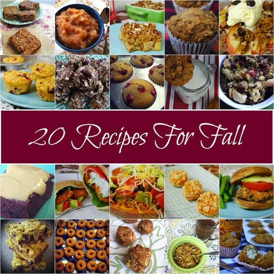 20 recipes for fall