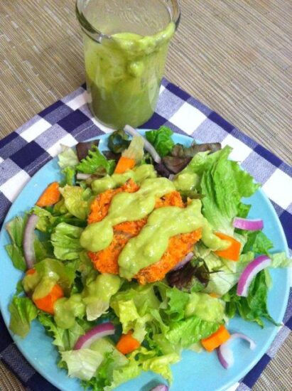 lemon avocado salad dressing