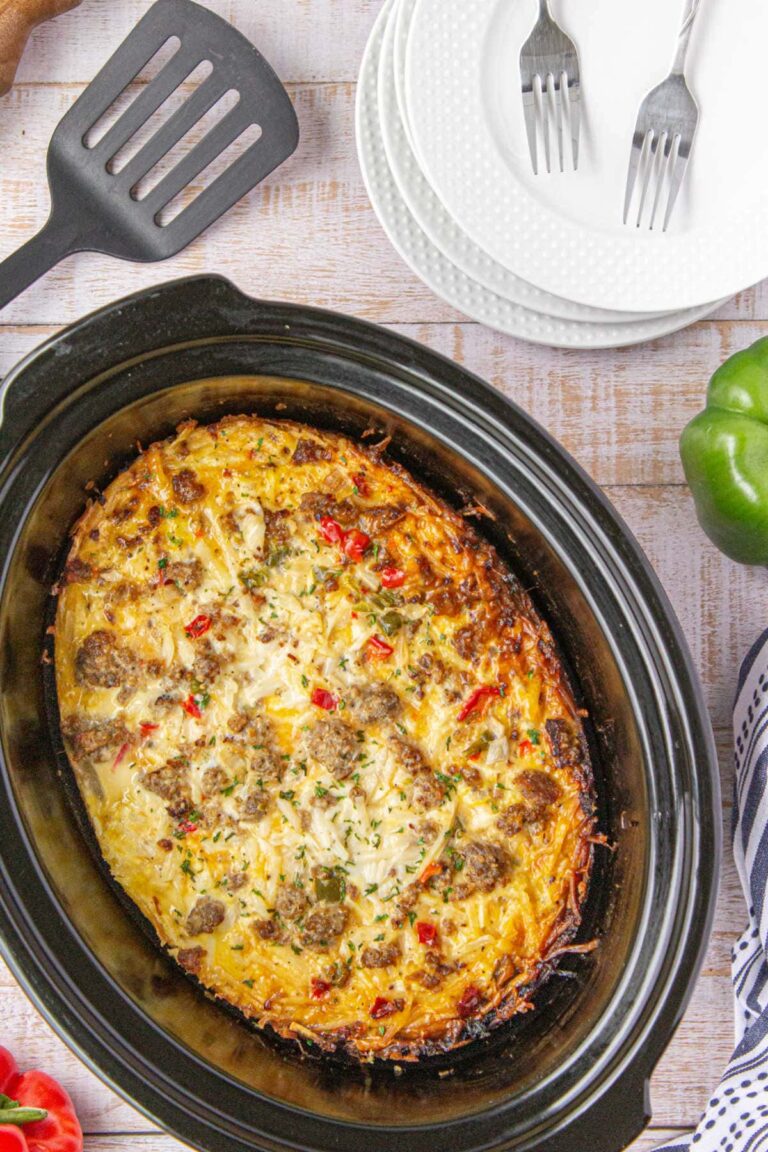 crockpot breakfast casserole