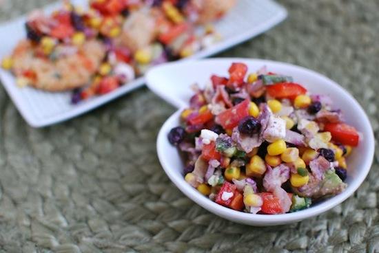 Change things up from a tomato based salsa and try this Wild Blueberry Corn Salsa. Serve it over chicken for dinner or with chips for an appetizer!