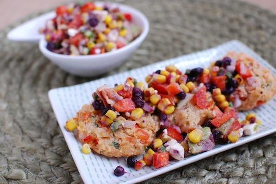 Change things up from a tomato based salsa and try this Wild Blueberry Corn Salsa. Serve it over chicken for dinner or with chips for an appetizer!