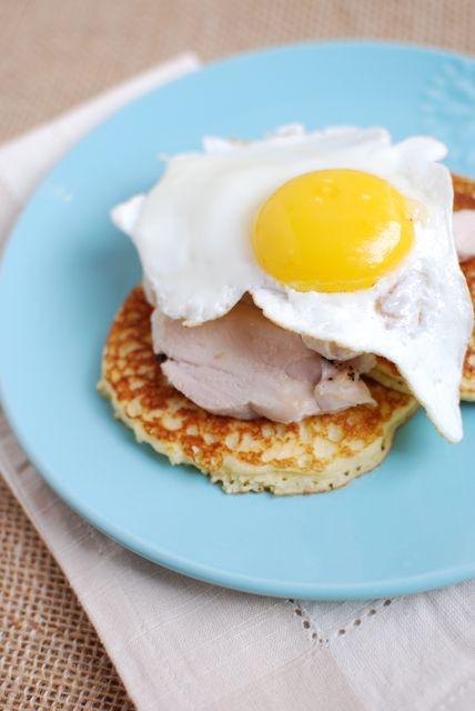 These gluten free corn cakes can go sweet or savory. Top with fruit or syrup like a pancake or make them savory for a fun twist on cornbread. 