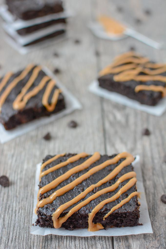 Gluten-Free Sweet Potato Brownies 5 These Gluten-Free Sweet Potato Brownies are flourless, sweetened with dates and full of chocolate flavor. They taste so good you'll never believe they're a healthy dessert!