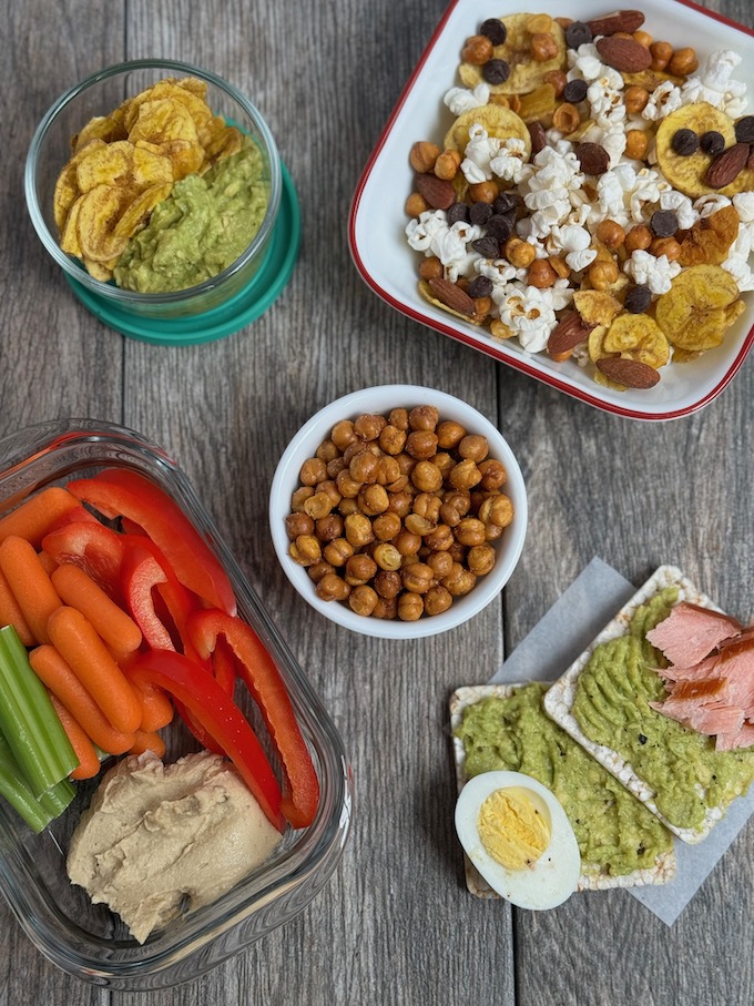 ideas for best healthy snacks to munch on at work