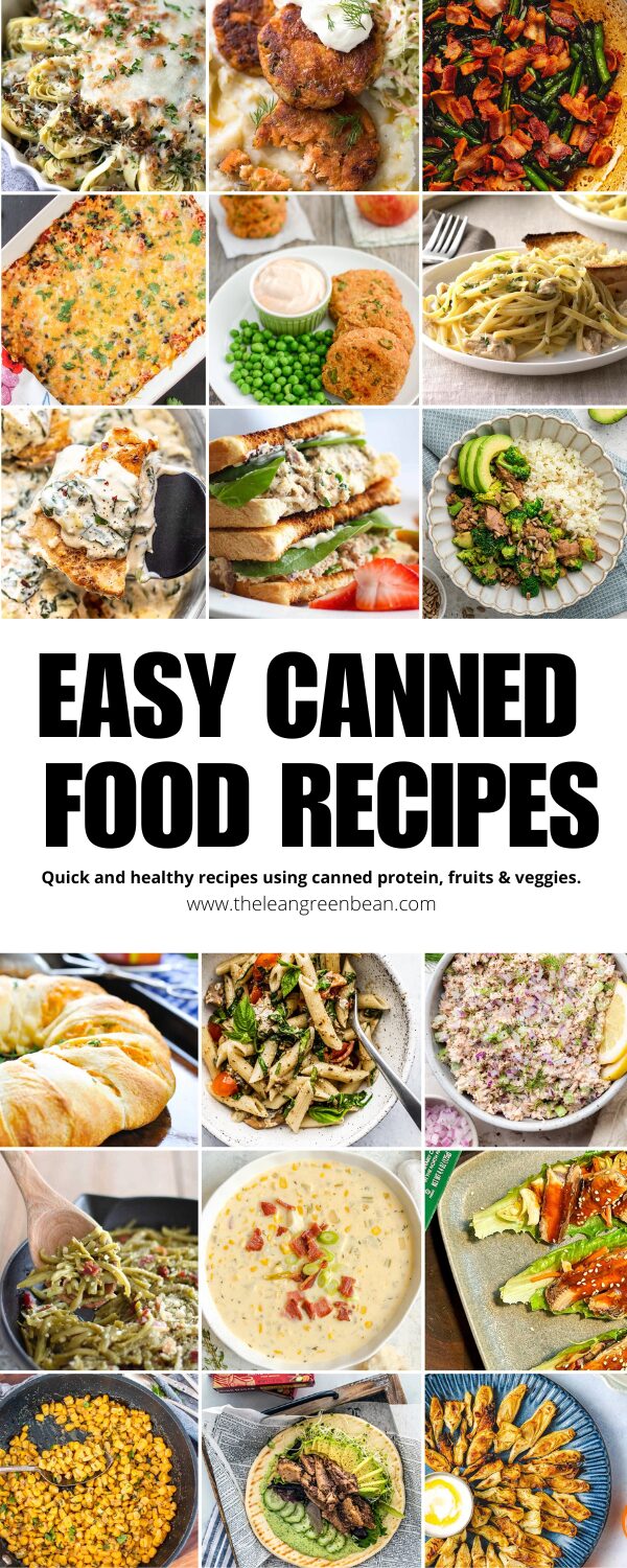 These easy canned food recipes are perfect for quick, simple meals that are budget-friendly, nutritious and full of flavor!