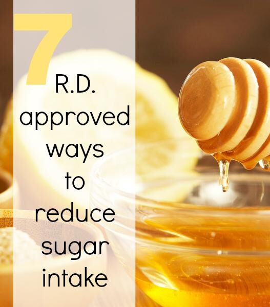 Looking for ways to reduce your sugar intake but don't think you're up to quitting cold turkey? Here are 7 ideas for you from a Registered Dietitian!