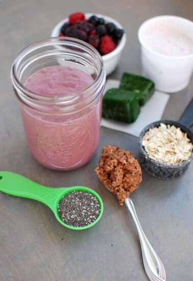 Berry Green Smoothie 5