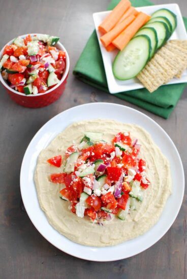 Greek Hummus Plate 2