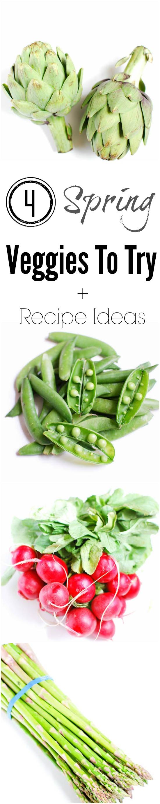 4 Spring Vegetables To Try 2 4 Spring Vegetables you should try this year and recipes to use them in!
