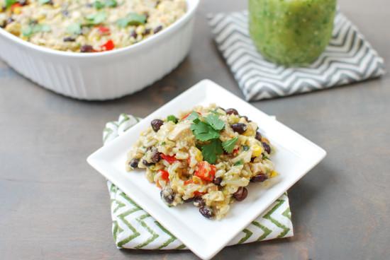 Salsa Verde Chicken Casserole 5