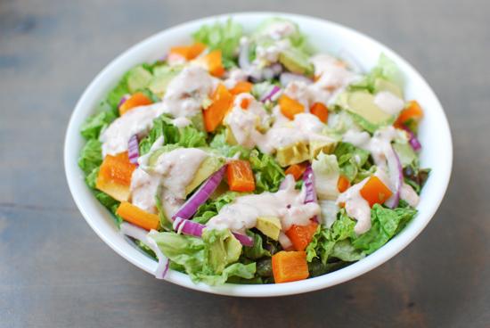 Salsa Yogurt Dressing