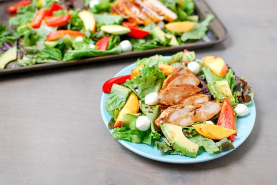 Grilled BBQ Chicken Salad 2