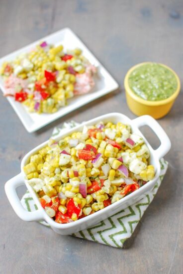 Pesto Corn Salad 4