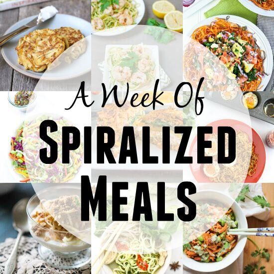 spiralized meals