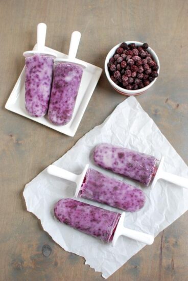 Wild Blueberry Pops 2