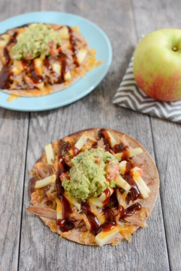 Pulled Pork and Apple Tostada 1