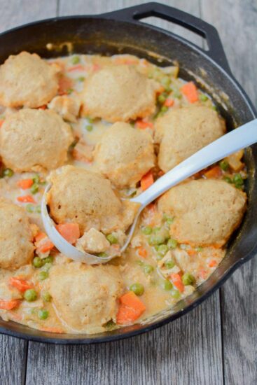 Skillet Chicken and Dumplings 5