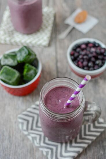 Wild Blueberry Kefir Smoothie 5