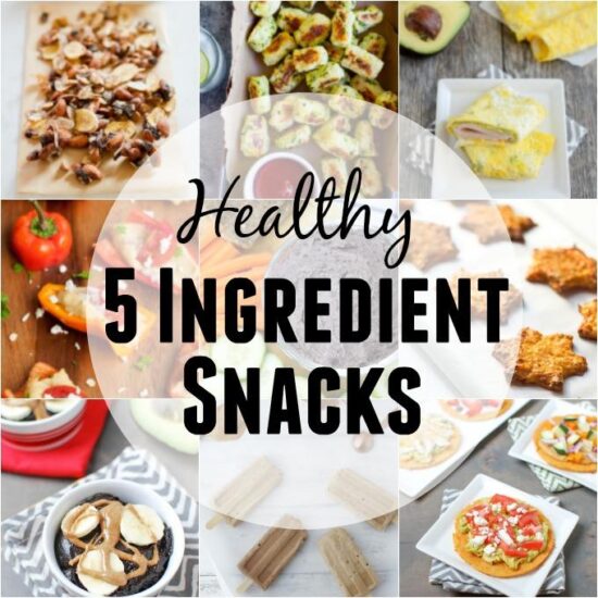 healthy 5 ingredient snacks