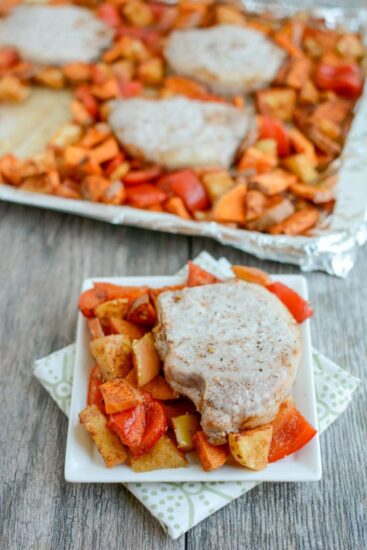 Sheet Pan Porkchops 1