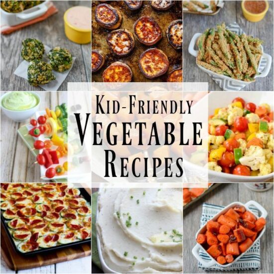 kid friendly veggie recipes