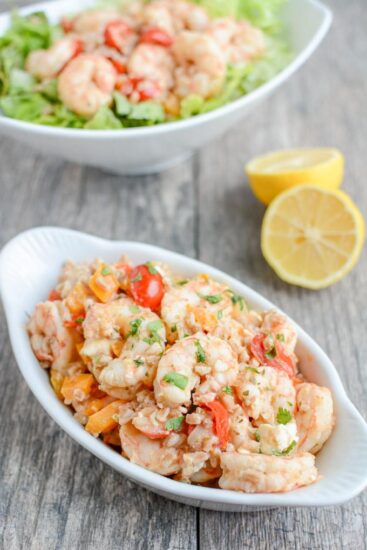 Greek Shrimp Farro 3