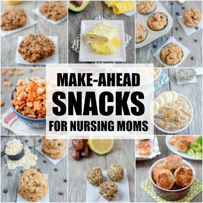 best nursing snacks