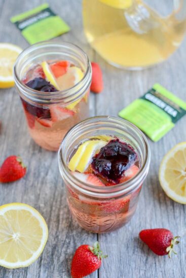 Sparkling Green Tea 4