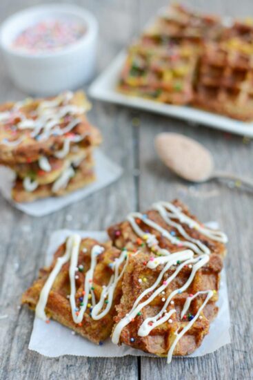 Dessert French Toast Waffle Bites 2
