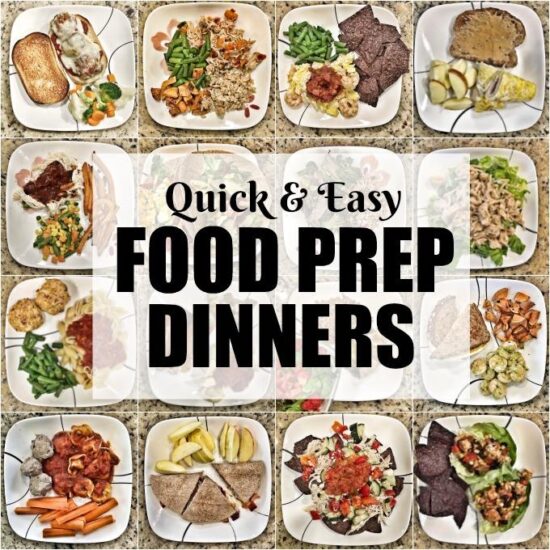 food prep dinners