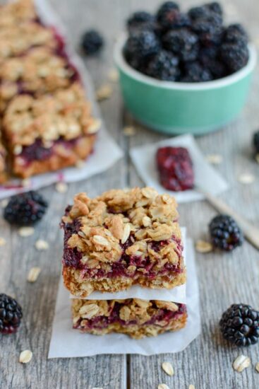 Blackberry Crumble Bars 1