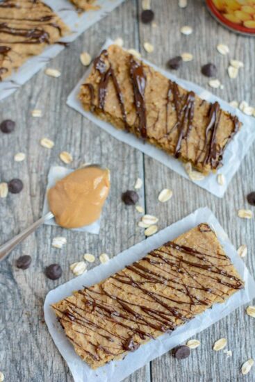 Peanut Butter Chickpea Bars 1