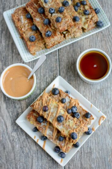 Baked Oatmeal French Toast Sticks 2
