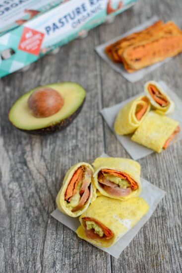 Sweet Potato Egg Wrap Bites 3