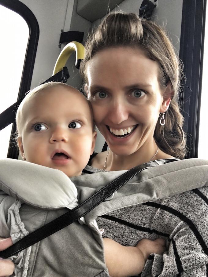 Tips For Flying With Young Kids 3 Traveling with baby in Ergo