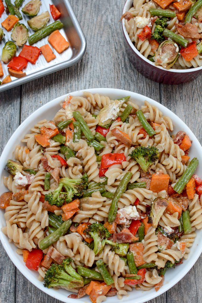 easy vegetable pasta salad