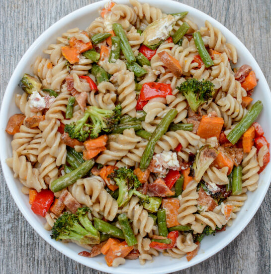 roasted vegetable pasta salad5 copy