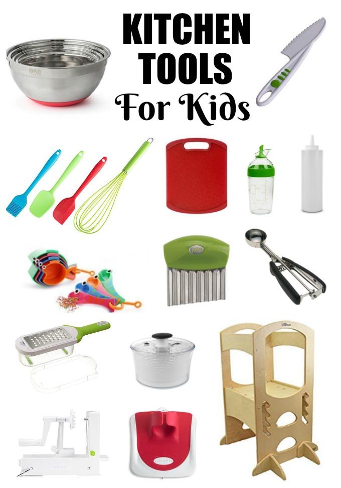 The Ultimate Guide to Teaching Kids To Cook 6 These Kitchen Tools For Kids are the perfect way to introduce children to the kitchen and teach them about healthy eating.