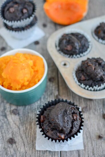 Chocolate Squash Muffins 1