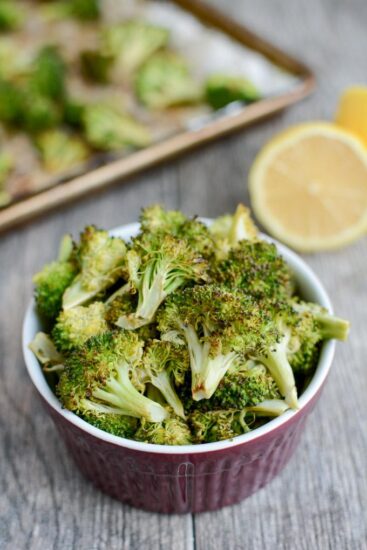 Lemon Roasted Broccoli 3