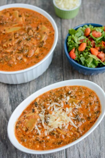 Instant Pot Vegetarian Lasagna Soup 1