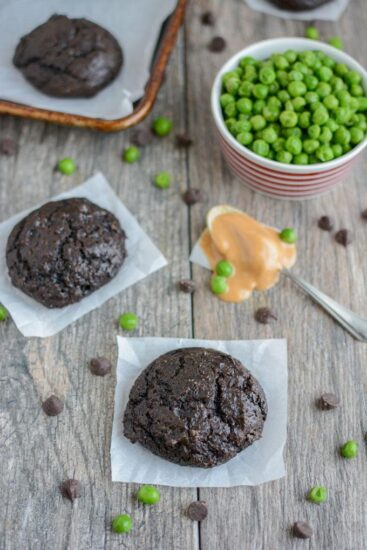 Chocolate Pea Cookies 1
