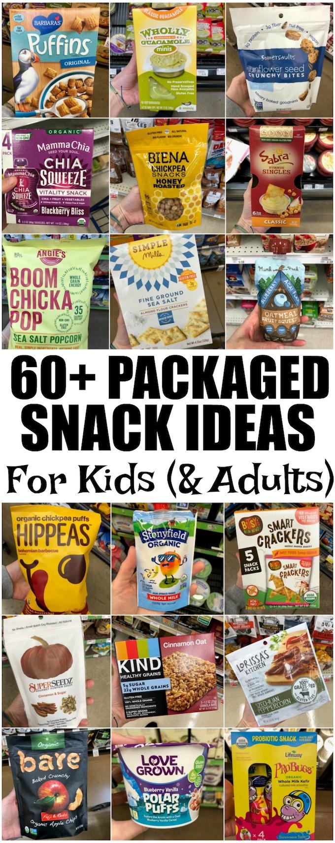 Best of the Bean - Year 8 4 This list of healthy packaged snacks for kids (and adults too!) is meant to provide inspiration for busy parents who are looking for some new ideas. Homemade snacks are great but there are also some good store-bought options available!