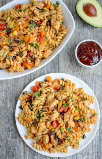 BBQ Chicken Pasta 2